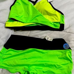 Victoria Secret Pink Gym to Swim two piece swim suit